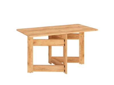 Трапезна сгъваема маса Компанит Стол-Книжка-9 (дъб крафт златен)